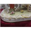 Image 8 : Large Dresden Lace Porcelain Stagecoach Figurine Approx. 11" X 16" X 9", Cracked Base and Dress…