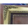 Image 8 : Three Large Picture Frames (25" X 21") and Wood-framed Mirror (28" X 23").
