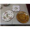 Image 2 : China Set Including Chamber Pot, Pitcher, Serving Plates, Bowls, and Saucers in Assorted Patterns.