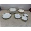 Image 1 : Set of 27 Pieces of Manitoba Club Dinnerware Including Dishes and More.
