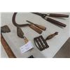 Image 3 : Sugar Beet Knife, Hand Sickle, Hatchet, Course Comb, Furse Iron, and Pliers