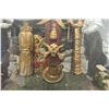 Image 8 : Antique Religious Display, "Thy Kingdom Come" 17 1/2" x 21 1/2"