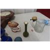Image 7 : Wall Clock, Flask, Decanter, Glassware; Nut/Bolt Press Pin and More