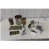 Image 1 : Roco/White Rose Cans, License Plate Units, and Vintage Auto Mirrors