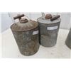 Image 2 : Three Old Gas Cans and Water Can