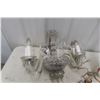 Image 2 : Chandelier, Bedside Lamp, Older Heat Bulb, and Clamp