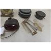 Image 7 : Schrader Tire Pressure Gauge, 2 x Compass, Old Dash Auto Gauge +