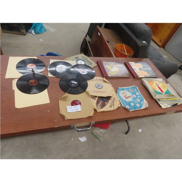 78 and 33 RPM Records, Boogie Woogie, Frankie Carle and More