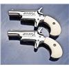 Image 4 : Pair of Colt .22 caliber derringers, factory nickel plated, simulated ivory grips, serial number “88