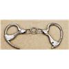 Image 1 : Authentic pair of Tower handcuffs circa 1880’s, nickel plated in overall very good condition showing
