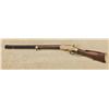 Image 1 : Winchester Model 1866 lever action rifle, .44 cal., 24” octagon barrel, blue finish, plain wood stoc