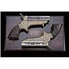Image 2 : Rare and elaborate double-cased consecutive pair of Sharps patent pepperbox derringers by Tipping & 