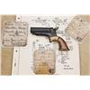 Image 2 : Original carved wood patent model for Sharps model 1 pepperbox derringer with original U.S. Patent O