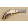 Image 1 : Inscribed Volcanic lever action pistol, .31 cal., 3-1/2” barrel, brass frame, iron barrel assembly, 