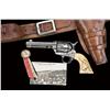 Image 1 : Colt Single Action Army revolver, .45 Colt caliber, 4-3/4” barrel, original Nimschke style scroll en