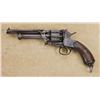 Image 1 : Le Mat Second Model Two-Barrel percussion revolver, .42 cal., 9-shot round cylinder and .63 cal. und