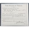 Image 1 : Original State of Texas summons for El Paso County dated April 26, 1897 in a case involving famous W