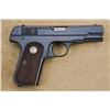 Image 2 : Colt Model 1903 “U.S. Property” marked semi-auto pistol, .32 cal., blue finish, checkered medallion 