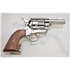 Image 2 : Colt single action army sheriffs model, factory 3” barrel, .44 special and .44-40 caliber, nickel pl