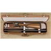 Image 1 : Belgian Browning superposed 12ga over and under shotgun, round knob, long tang, single trigger, auto