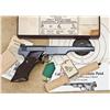 Image 2 : Prewar match-target Woodsman, .22 caliber, semi-automatic pistol, blue finish, period custom wraparo