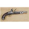 Image 1 : Model 1813 US Flintlock Army and Navy Martial single shot pistol, .69 cal., 9-1/16” barrel, no sight