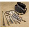 Image 1 : Buffalo Skinner’s set showing considerable age and use; included in this lot is a heavy copper rivet