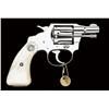 Image 2 : Scarce Colt Banker’s Special revolver, .22 cal., 2” barrel, factory nickel finish, factory Colt meda