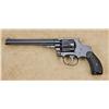 Image 2 : Smith & Wesson 32 Hand Ejector First Model DA, .32 cal., 6” barrel, blue finish, checkered hard rubb