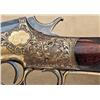 Image 3 : Outstanding L.D. Nimschke engraved deluxe Frank Wesson Two-Trigger tip up action single shot rifle, 