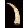 Image 1 : Engraved Powder Horn, undated, circa 1750’s-1770’s. There are some two dozen known examples of this 