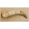 Image 4 : Engraved Powder Horn, undated, circa 1750’s-1770’s. There are some two dozen known examples of this 