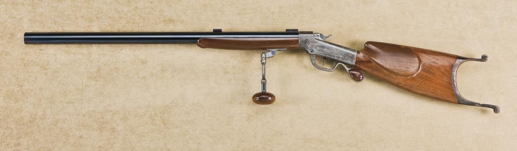 Ballard action custom target rifle, signed “Geo. C. Schoyen Denver ...