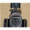 Image 10 : Extensively deluxe engraved, 24 K gold inlaid, inscribed Colt SAA Sheriff’s Model revolver, .45 LC c