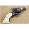 Image 2 : Extensively deluxe engraved, 24 K gold inlaid, inscribed Colt SAA Sheriff’s Model revolver, .45 LC c