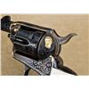 Image 8 : Extensively deluxe engraved, 24 K gold inlaid, inscribed Colt SAA Sheriff’s Model revolver, .45 LC c