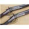 Image 5 : Interesting set of double barrel 410 gauge exposed hammer shotguns by Watson and Jeffrey. The guns a