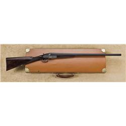 Ornately engraved and high relief chiseled Boss Side lock Shotgun with ...