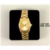 Image 3 : Man's 18K Gold Rolex President with concealed clasp, quick set, Sapphire Crystal, for average size m