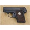 Image 1 : Rare U.S. Property marked Colt Model 1908 semi-auto pistol, .25 cal., 2” barrel, Parkerized finish, 