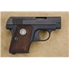 Image 2 : Rare U.S. Property marked Colt Model 1908 semi-auto pistol, .25 cal., 2” barrel, Parkerized finish, 