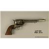 Image 1 : Colt Single Action Army Revolver, .45 Colt caliber, 7 ½” barrel, traces of nickel finish, wood grips