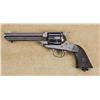 Image 1 : Remington Model 1890 Single Action Army revolver, 44-40 cal., 5-3/4” barrel, blue finish, checkered 