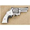 Image 2 : Smith & Wesson pre-Model 27 five screw DA revolver, .357 Magnum cal., 3-1/2” barrel, nickel finish, 