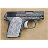 Image 2 : Colt model 1908, .25 caliber, semiautomatic pistol, finely engraved in multicolored flush gold inlay