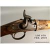 Image 5 : 1861 dated tower .58 caliber brass mounted musket, cut and wrapped with tacks and Indian style decor