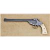 Image 1 : Smith & Wesson Second Model Single Shot Target pistol, .22 cal., 10” round barrel, blue finish, fact