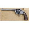 Image 1 : Colt Police Positive Target Model DA revolver, .22 cal., 6” round barrel, blue finish, checkered med