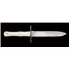 Image 2 : Small fancy Sheffield fixed-blade dirk knife. Approx. 9-3/4” overall, 5-1/2” spearpoint blade. Ricas