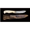 Image 1 : Rare small size skinner marked “Michael Price” of San Francisco with walrus ivory scales, stylized b